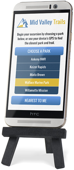 Mid Valley Trails Mobile Design